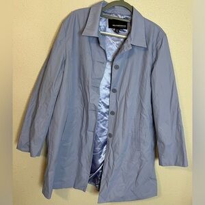 Weatherproof Garment Company Women's Rain Jacket Periwinkle Blue Size XL